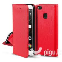 Dėklas Smart Magnet Apple iPhone 13 Pro Max raudonas