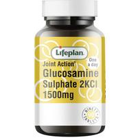  LIFEPLAN GLUCOSAMINE HI-STRENGTH, 1500 mg, grynas gliukozaminas, 90 tablečių