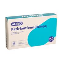  AMBIO PATIRIANTIEMS ĮTAMPĄ, 15 kramtomųjų tablečių
