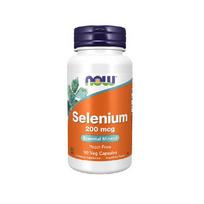 selenas maisto papildas -  NOW Selenium 200 µg 90 Kapsulių (90 porcijų) - 1 nuotrauka
