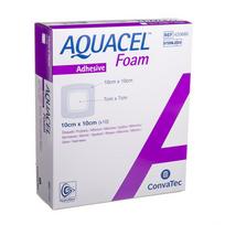  CONVATEC AQUACEL FOAM, lipnus tvarstis su silikonu, 10 x 10 cm, 10 vnt.