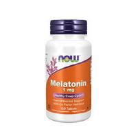 melatoninas - NOW Melatonin 1mg Complex 100 Tablečių - 1 nuotrauka
