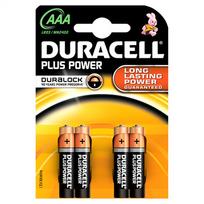 baterijos duracell aaa - Duracell LR03 Alkaline Plus Power Battery AAA x 4 - 2 nuotrauka