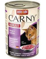 Animonda Carny Adult su jautiena ir ėriena 0.4 kg