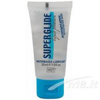 Lubrikantas "Superglide Liquid Pleasure" HOT 30 ml.