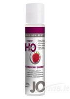 serbet - Lubrikantas "JO H2O Raspberry Sorbet", 30 ml - 1 nuotrauka