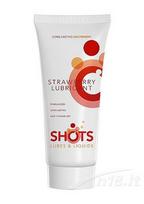 Braškių kvapo vandens pagrindo lubrikantas Shots 100 ml