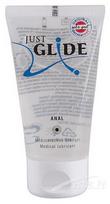 vandens pagrindo lubrikantas - Analinis lubrikantas Just Glide 50 ml. - 1 nuotrauka