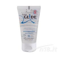 vandens pagrindo lubrikantas - Lubrikantas "Waterbased" Just Glide 50 ml. - 1 nuotrauka