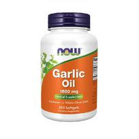 cesnako kapsules -  NOW Česnakų Aliejus 1500mg 250 Kapsulių - 1 nuotrauka