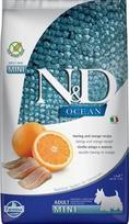 Sausas šunų maistas Farmina N&D Ocean Herring & Orange Mini, 2.5 kg