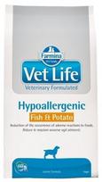 Sausas šunų maistas Farmina Vet Life Hypoallergenic Fish & Potato, 12 kg