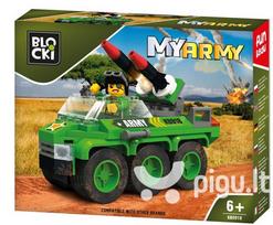 Konstruktorius Blocki MyArmy Artilerijos šarvuotis, KB0918, 104 vnt