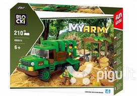 Konstruktorius Blocki MyArmy Misija Džiunglės, KB0914, 210vnt.