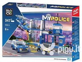 Konstruktorius Blocki MyPolice Centrinis komisariatas, KB0616, 374vnt.