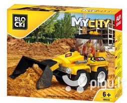 Konstruktorius Blocki MyCity Mini Buldozeris KB0230, 88vnt