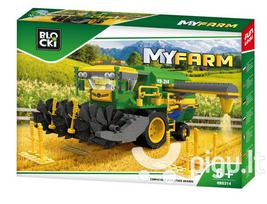 Konstruktorius Blocki MyFarm Kombainas, KB0314, 371vnt.