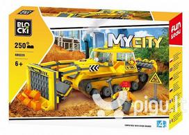 Konstruktorius Blocki MyCity Buldozeris, KB0229, 250vnt
