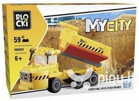 Konstruktorius Blocki MyCity Savivartis, KB8035, 59vnt.