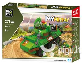 Konstruktorius Blocki MyArmy Šarvuotis, KB0911, 271vnt