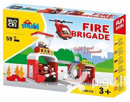 Konstruktorius Blocki Mubi MyFireBrigade, MU6612A, 59vnt