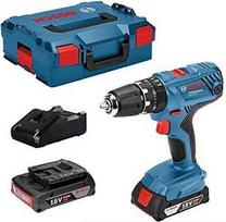 bosch gsr - Suktuvas-gręžtuvas Bosch GSR 18V-21; 18 V; 2x2,0 Ah akum. - 1 nuotrauka