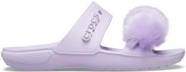 Crocs™ Classic Fur Sure Sandal Lavender 38,5
