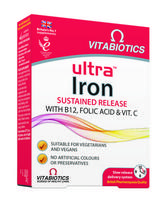ULTRA Iron tabletės, geležies preparatas, N30