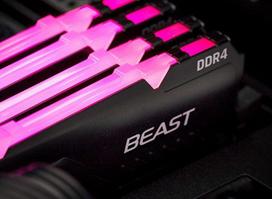 Atmintis Kingston Fury Beast, DDR4, 64 GB, 3200MHz, CL16 (KF432C16BB1K4/64)