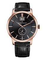 Claude Bernard Classic Big Date Small Second 64005 37R NIR3