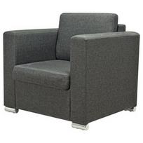 Fotelis VLX Fabric 243582, tamsiai pilka, 73 cm x 82 cm x 78 cm