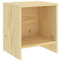 Naktinis staliukas VLX Solid Pinewood 322233, rudas, 30x35x40 cm