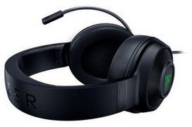 razer headphones kraken - Razer Kraken V3 X Black (Juodos) - 2 nuotrauka