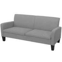 Sofa VLX 3-Seater 244711, šviesiai pilka, 180 x 65 x 76 cm