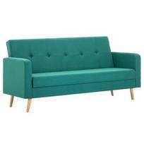 Sofa VLX Fabric 247036, žalia, 73 x 174 x 85 cm