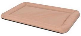 Gyvūno guolis VLX Dog Mattress, juodas/kreminės spalvos, 840x520 mm