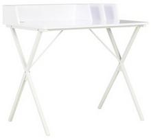 Kompiuterio staliukas VLX Sleek 20275, baltas
