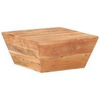 Kavos staliukas VLX Solid Acacia Wood 320388, rudas, 660 mm x 660 mm x 300 mm