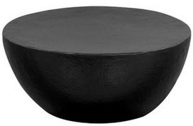 Kavos staliukas VLX Coffee Table, juodas, 700 mm x 700 mm x 300 mm