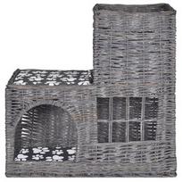 Guolis-namelis gyvūnui VLX Pet House, pilka, 550 mm x 270 mm