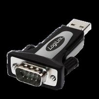 usb a male to rs 232 male - Logilink Adapter RS232 to USB Black - 2 nuotrauka