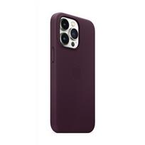 magsafe deklas - iPhone 13 Pro Leather Case with MagSafe - Dark Cherry  - 2 nuotrauka