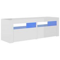 TV staliukas VLX LED 804361 Gloss, baltas, 1200 mm x 350 mm x 400 mm
