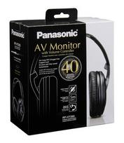 garso reguliatoriai - Panasonic RP-HT265E-K Black (juodos) - 4 nuotrauka