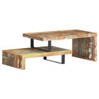 Kavos staliukas VLX 2 Piece Set 320393, įvairių spalvų, 900 mm x 500 mm x 400 mm