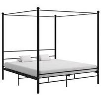 Lova VLX 325069, juoda, 208x206 cm