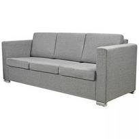 Sofa VLX 3-Seater 243581, pilka, 73 x 191 x 78 cm