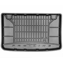Guminis bagažinės kilimėlis Pro-Line RENAULT CLIO IV Hatchback (3 durų) 2012→ (Su skyreliais daiktams)