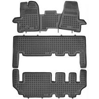 Guminiai kilimėliai FORD Tourneo Custom (9 vietų) 2013→ (Paaukštintais kraštais)