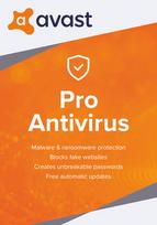 Avast Pro Antivirus 3 Device 1 Year Avast Key GLOBAL